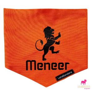 De oranje bandana Meneer