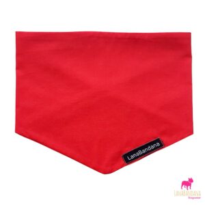 Knoopbandana perfect red